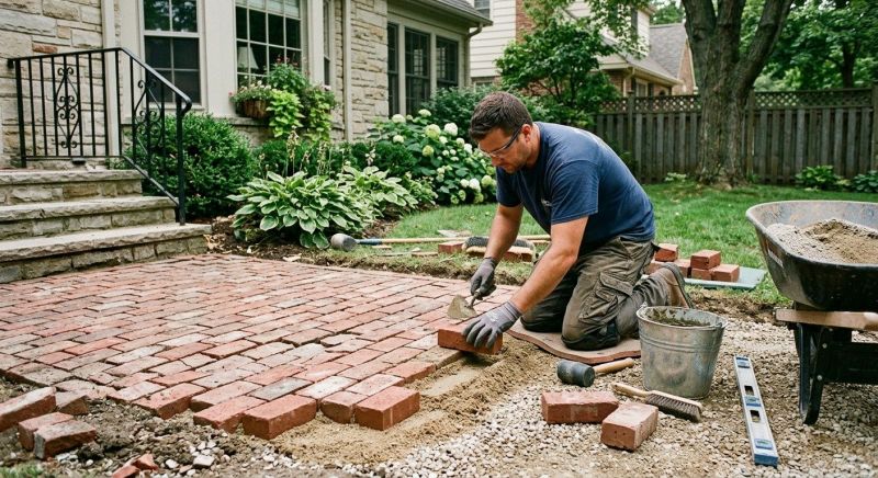 Brick Flatwork Repair
