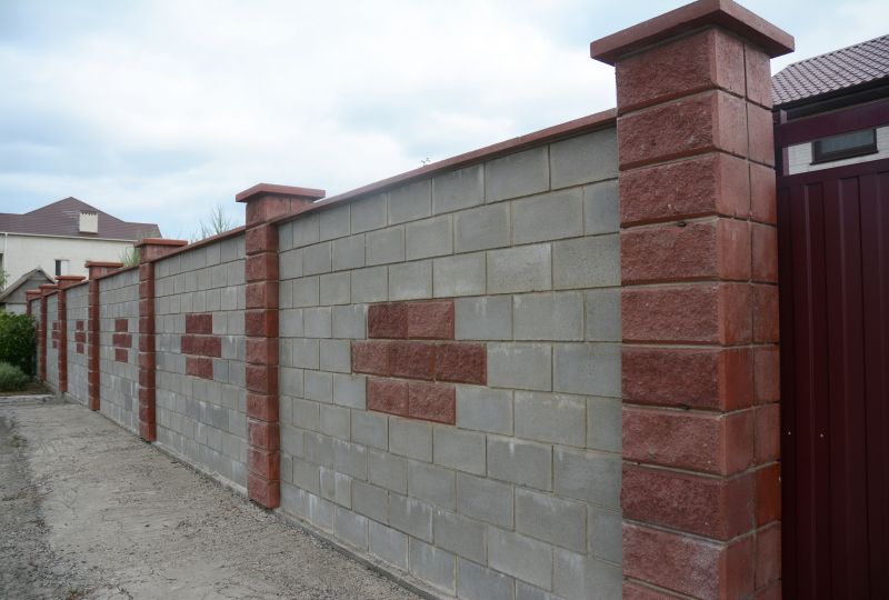 Brick Fence Repair in Minot, ND