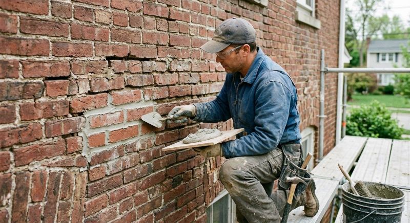 Brick Masonry Repair in Surrey, ND