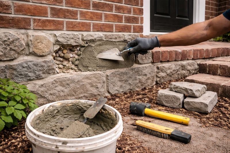 Brick Masonry Repair in Surrey, ND