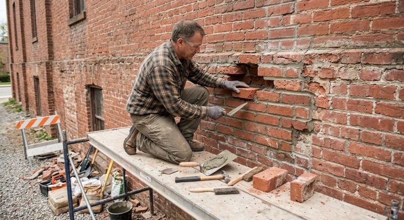 Brick Repair in Minot, ND
