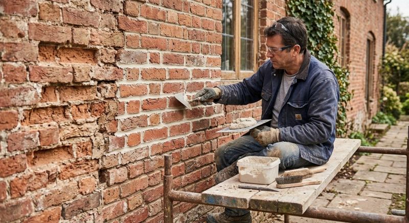 Brick Repair in Surrey, ND