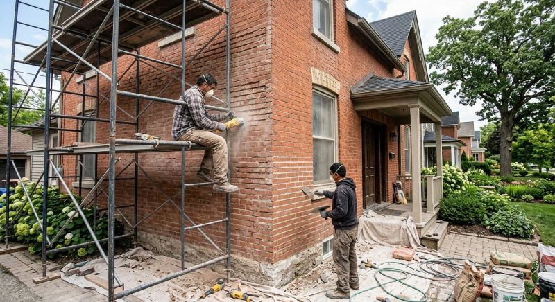 Brick Restoration in Minot, ND