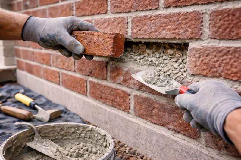 Brick Stairs Repair in Minot Afb, ND