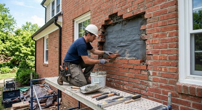 Commercial Brick Repair in Minot, ND