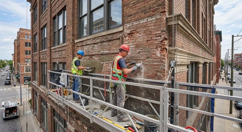 Commercial Masonry Repair in Minot Afb, ND