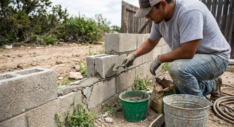 Concrete Block Repair in Minot, ND