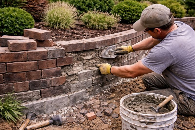 Retaining Wall Repair in Minot, ND