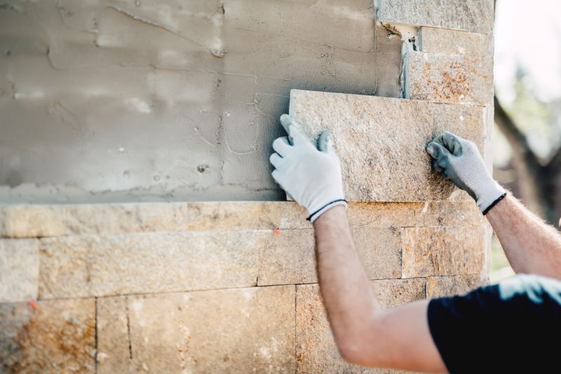 Stone Chimney Installation in Surrey, ND