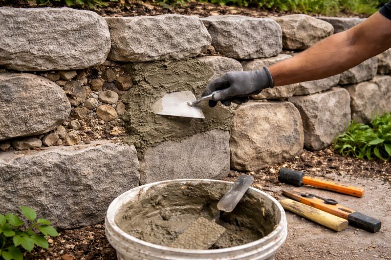 Stone Column Repair in Minot, ND