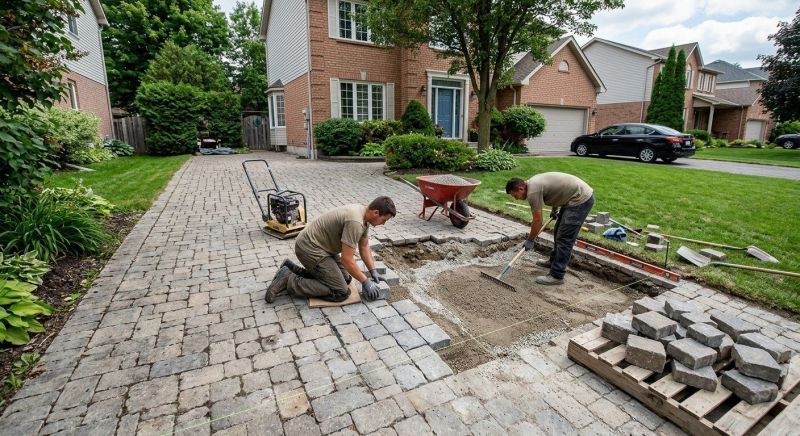 Stone Driveway Repair in Minot, ND