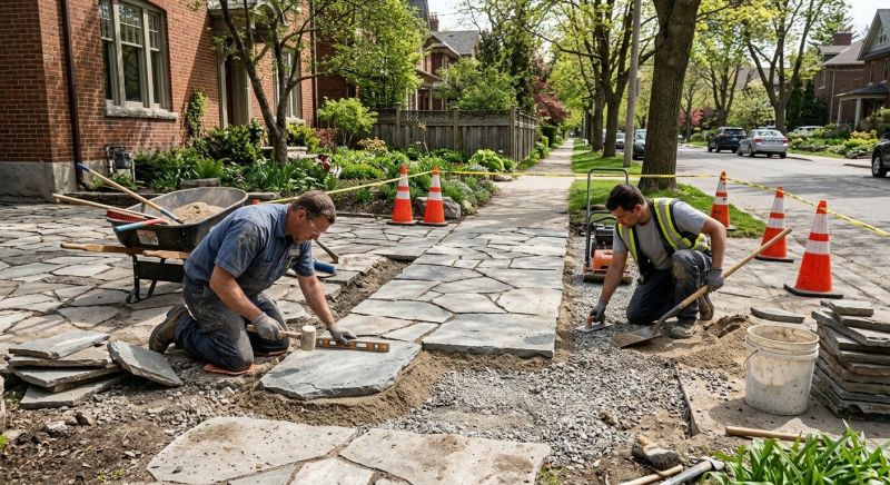 Stone Driveway Repair in Minot, ND
