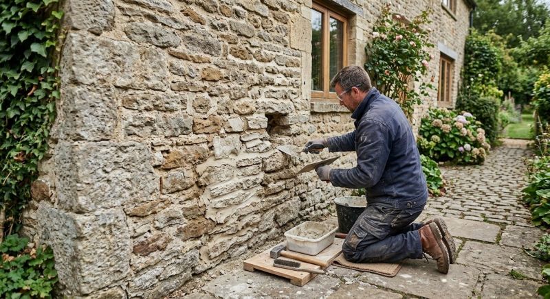 Stone Masonry Repair in Minot Afb, ND