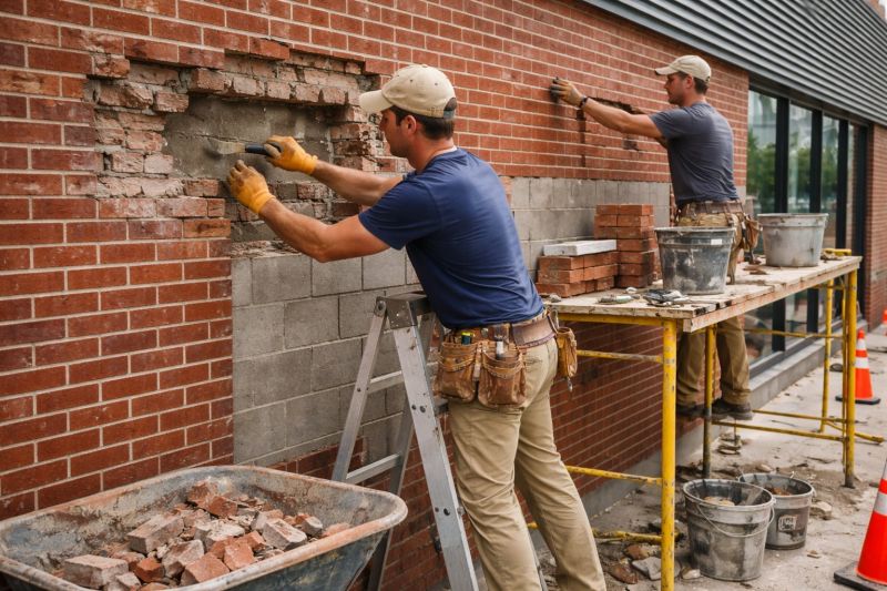 Commercial Masonry Repair in Surrey, ND